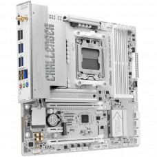 ASRock B850M CHALLENGER WIFI WHITE (AM5/B850, 4*DDR5, 2xPCIex16, HDMI, 4xSATA,2xM.2, 2.5GLan, mATX)