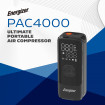 Автомобільний портативний компресор Energizer PAC4000 150 PSI, Power Bank 2000 мАг, Black