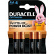 Батарейка AA/LR06, Лужна, Duracell Optimum, BL (4шт.)