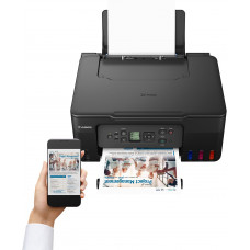 БФП А4 Canon Ink PIXMA G3470 (11 стор/хв, 4800 х 1200 dpi, СБПЧ, Wi-Fi, чорний) Фабрика Друку