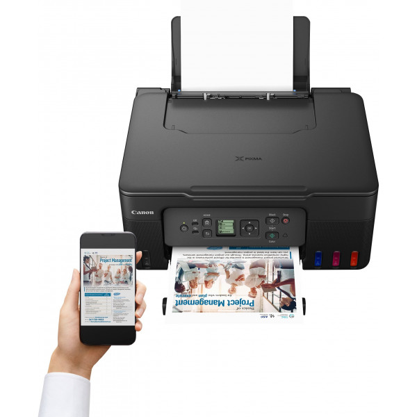 БФП А4 Canon Ink PIXMA G3470 (11 стор/хв, 4800 х 1200 dpi, СБПЧ, Wi-Fi, чорний) Фабрика Друку