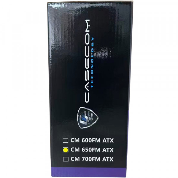 БЖ 650W Casecom, 120mm, Modular, Box