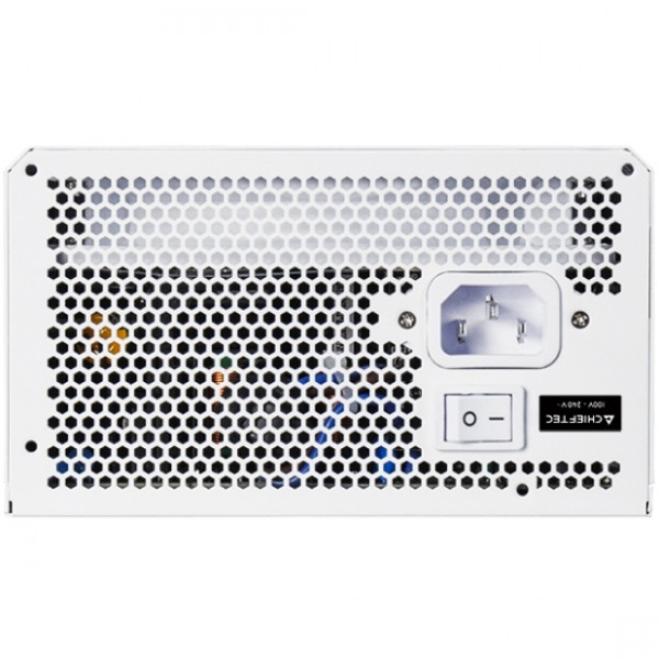 БЖ 750W Chieftec VEGA M PPG-750-CW ATX 3.1 135mm, 80+ Gold, Fully modular, WHITE, Retail