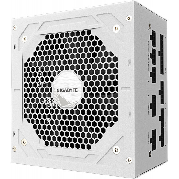 БЖ 850W GIGABYTE UD850GM PG5W 80+ GOLD 120mm, modular, White, ATX 3.0