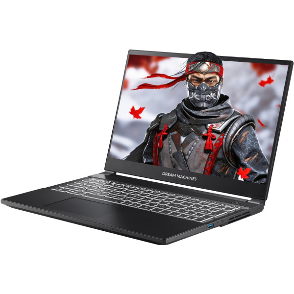 Dream Machines RT5060-15UA28 15.6” FHD 144Hz/Ryzen 7 H255/16 GB/SSD 1TB/RTX5060/2.5GLAN/DOS
