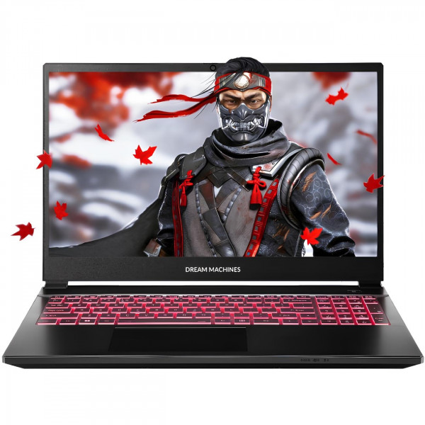 Dream Machines RT5060-15UA28 15.6” FHD 144Hz/Ryzen 7 H255/16 GB/SSD 1TB/RTX5060/2.5GLAN/DOS