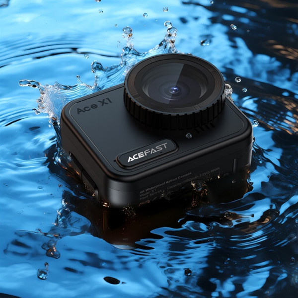 Екшн-камера Acefast X1 4K Waterproof Action