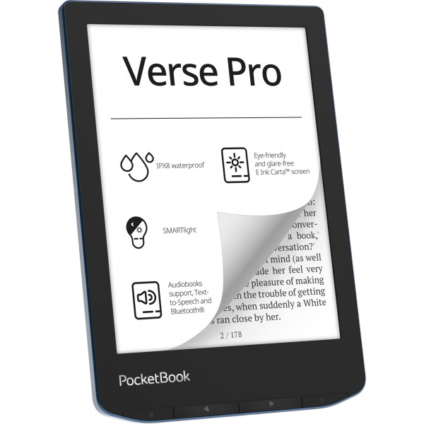 Електронна книжка PocketBook Verse Pro (PB634) Azure