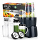 Фітнес-блендер Adler AD 4084 black 500Вт/ Pulse/ 4 скляні пляшки 700мл, 2x500мл, 300мл/ чорний