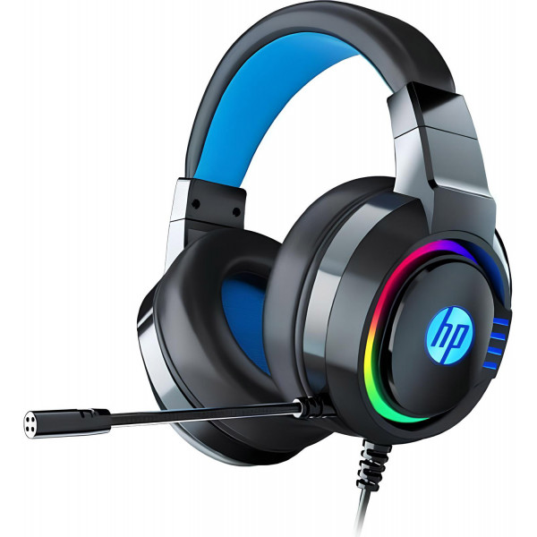 Гарнітура HP DHE-8003U Gaming, Sound 7.1, USB, RGB, кабель 2м, White