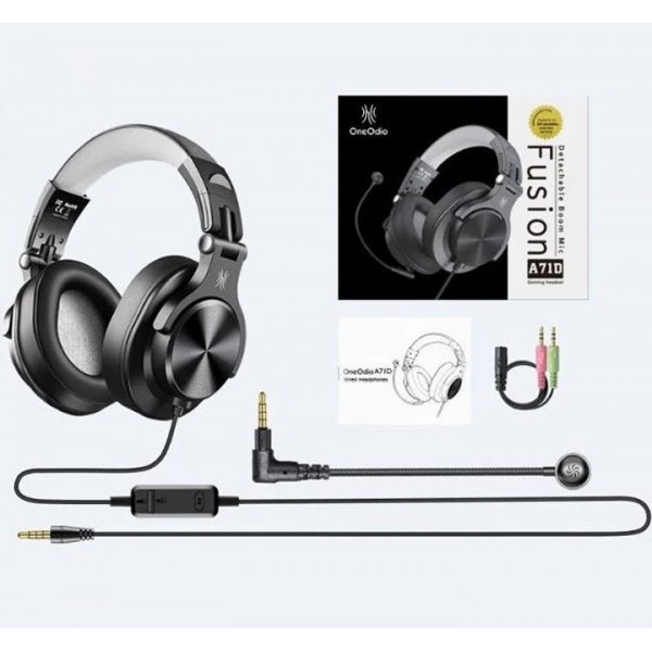 Гарнітура OneOdio A71D, 3,5мм, Black