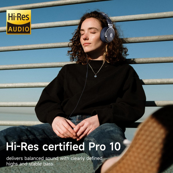 Гарнітура OneOdio Pro 10, 3,5мм/6,35мм, Deep Blue