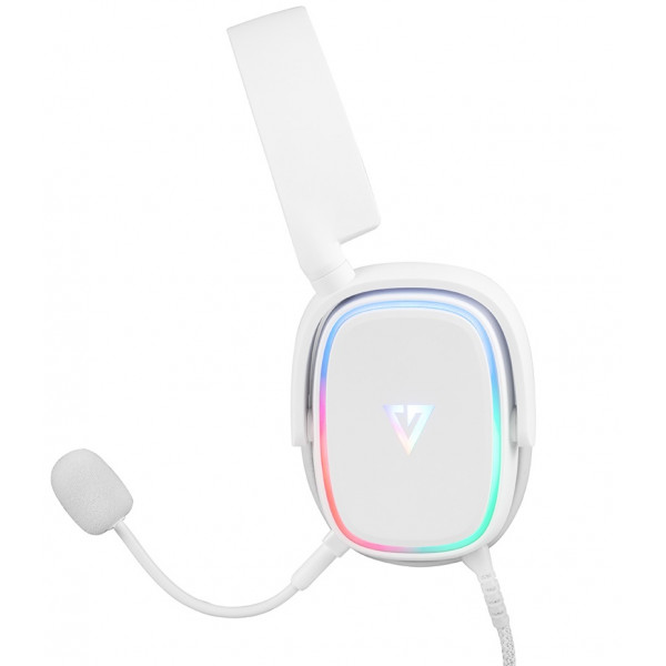 Ігрова гарнітура Modecom Volcano RGB Prometheus 7.1 White USB