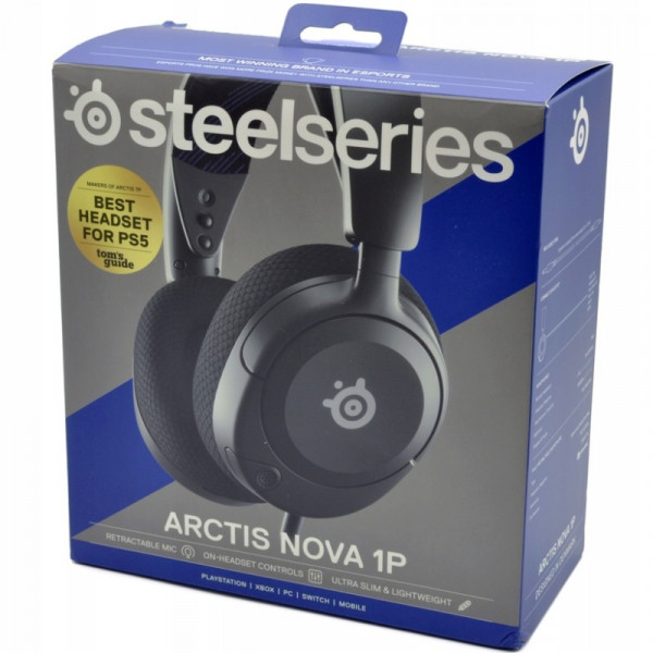 Ігрова гарнітура SteelSeries Arctis Nova 1P Black MultiPlatform