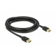 Кабель DisplayPort M - M 3.0м, 4K 120Hz, чорний