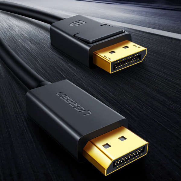 Кабель DisplayPort M - M V1.2 Cable 4K@60Hz; 2K@144Hz 3m DP102 чорний UGREEN