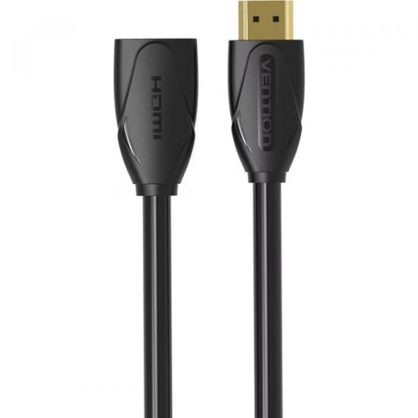 Кабель HDMI M - F (подовжувач), 2.0 м, V2.0, 4K 60Hz PVC Vention