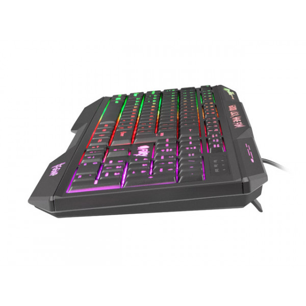 Клавіатура ігрова Fury Hellfire 2 LED Backlight 104 USB чорна