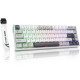 Клавіатура ігрова магнітна Attack Shark X68 Max HE 68кл. RGB, USB-C, Starlight White