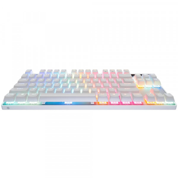 Клавіатура ігрова SteelSeries Apex Pro TKL Gen 3 UA HyperMagnetic, OmniPoint 3.0, OLED, White