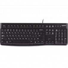 Клавіатура Logitech K120, UA, USB, OEM, чорна