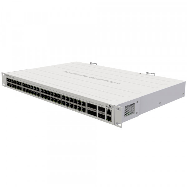 Комутатор Mikrotik CRS354-48G-4S+2Q+RM, 48xGE, 4xSFP, 2xQSFP + 40Gbi