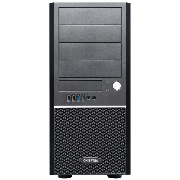 Корпус Chieftec CLASSIC CM-25B-OP, без БЖ, 2xUSB3.0, ATX, Black