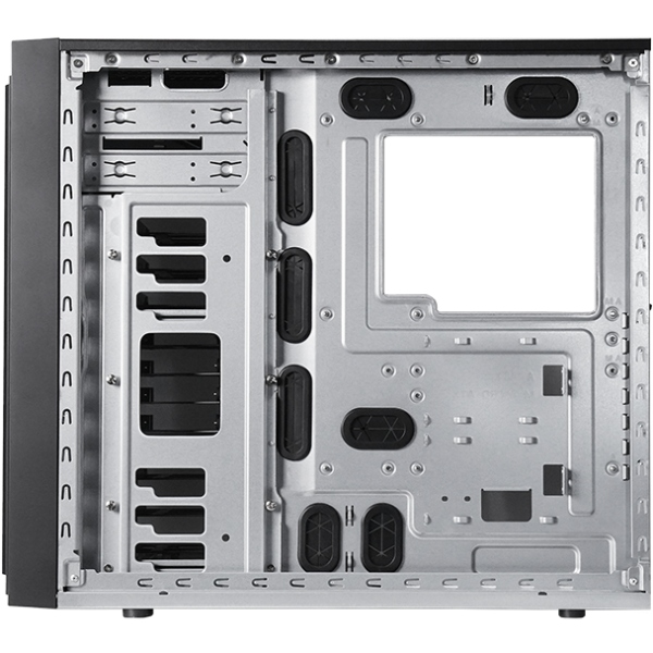 Корпус Chieftec UNI BW-01B-OP, без БЖ, 1x USB Type C, 1 x USB3.0, ATX, Black