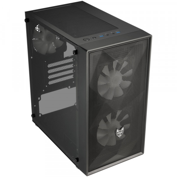 Корпус FSP CST130BASICB без БЖ mATX Black