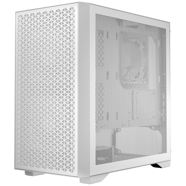 Корпус LogicConcept DART PRO MINI WHITE MESH fans 3x120mm без БЖ mATX