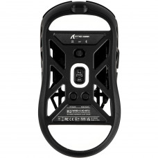 Мишка Attack Shark R2, Wireless/Bluetooth, 42000dpi, (PAW3950), 6кн., Black