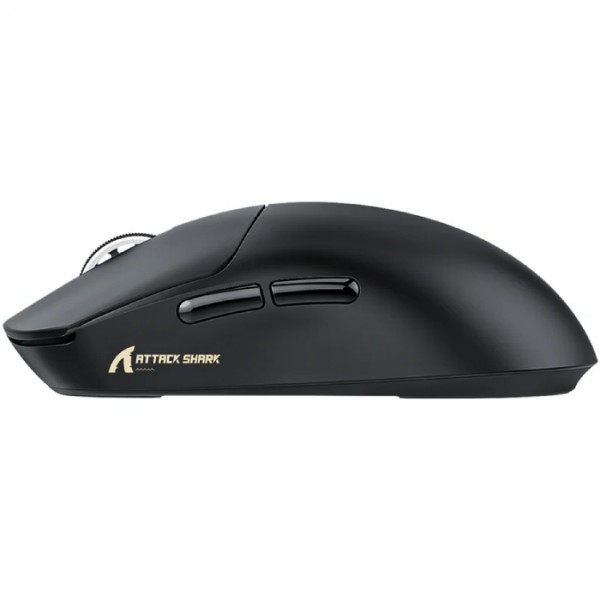 Мишка Attack Shark X8 ULTRA, Wireless/Bluetooth, 42000dpi. (PAW3950MAX), 6кн., Black