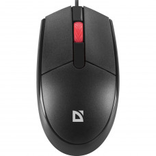 Мишка Defender Delta MM-523, 3кн.,1000dpi, безшумна чорна