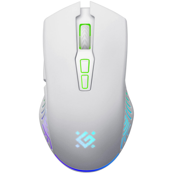 Мишка Defender Pandora GM-502, бездротова, ігрова, 7кн., 3200 dpi., 500 mAh, чорна