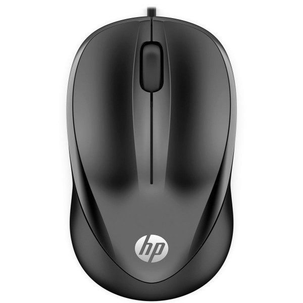 Мишка HP 1000 Wired Mouse, 3 кн., USB, 1200 dpi, чорна