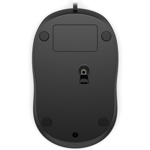 Мишка HP 1000 Wired Mouse, 3 кн., USB, 1200 dpi, чорна