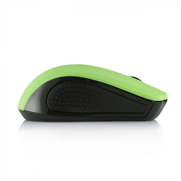 Мишка Modecom MC-WM9, бездротова, 2кн., 1200dpi, нано ресівер чорна-зелена