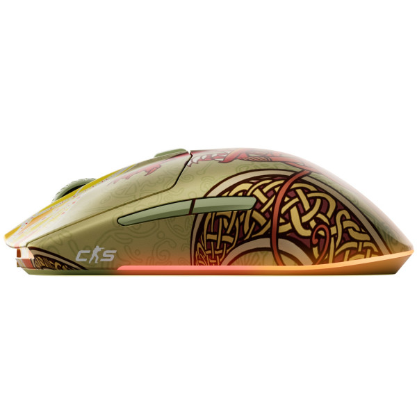 Мишка SteelSeries CS2 Dragon Lore Wireless RGB, чорна