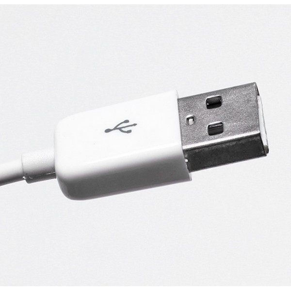 Перехідник USB 2.0 Type-A -> Ethernet RJ45 100Mb чорний 0.1м білий, RTL
