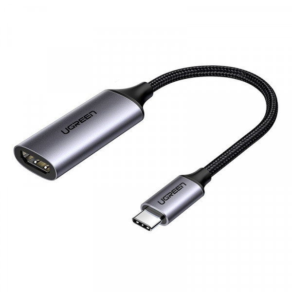 Перехідник USB 2.0 Type C -> HDMI V2.0 4K@60Hz 10 См CM297 UGREEN Сірий