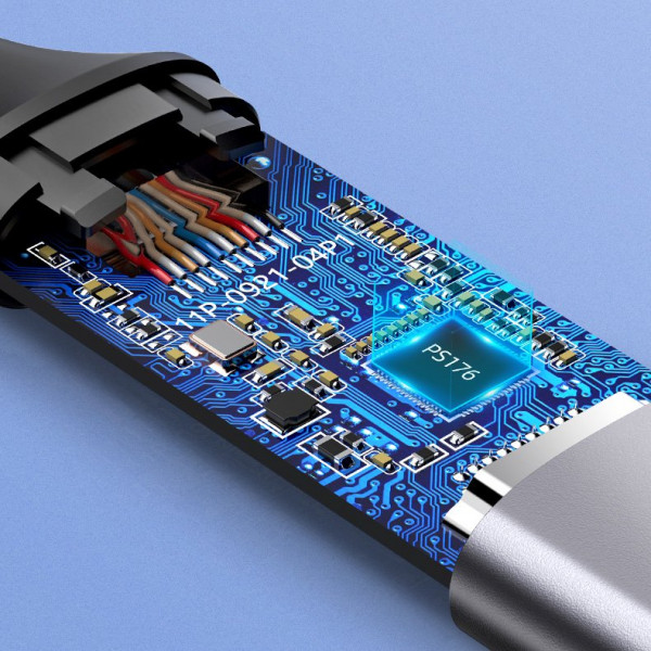 Перехідник USB 2.0 Type C -> HDMI V2.0 4K@60Hz 10 См CM297 UGREEN Сірий