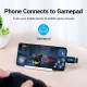 Перехідник USB 2.0 Type-C -> USB AF (OTG) PVC Vention чорний