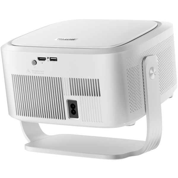 Проєктор H96 MAX HY450MAX LED LCD Full HD 900AL 16:9 Allwinner H726 2G/16G Android 14 WiFi6 BT білий