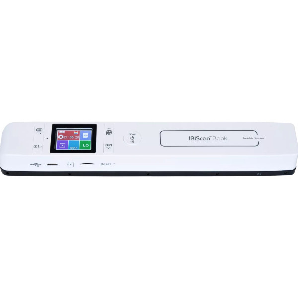 Сканер A4 Canon IRIScan Book 7 Dyslexic (1050dpi, USB, microSD, 15стор/хв, портативний, білий)