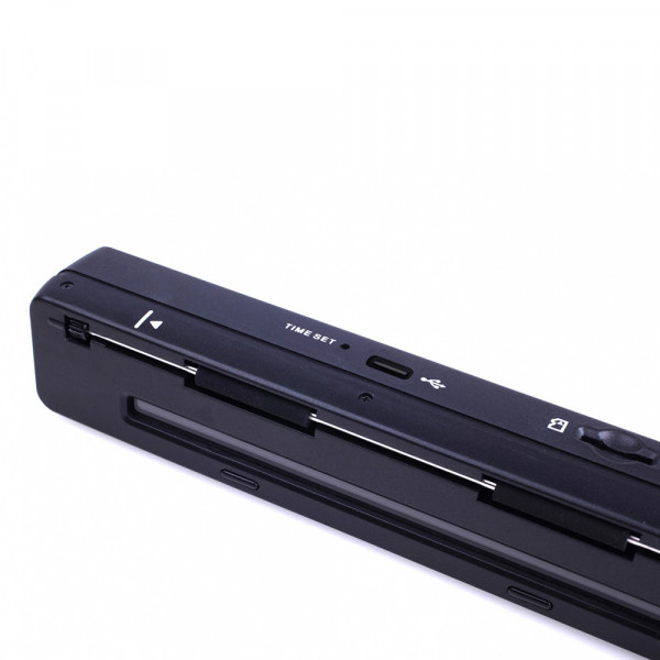 Сканер A4 Media-Tech ScanLine MT4090 (900 dpi, USB, Micro SD, портативний, 2 бат-ки АА, OCR, чорний)