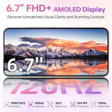 Смартфон Oukitel P1 Pro 6.7" FHD+ /8GB/512GB/ G100 /5150mAh/ 50+32Мп / Black