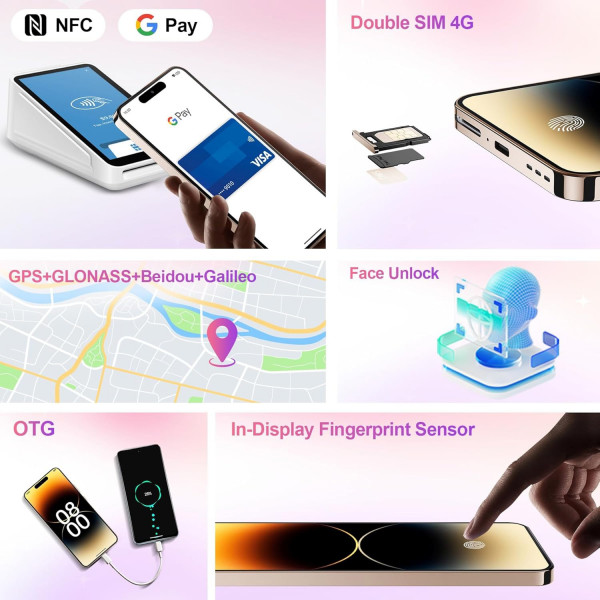 Смартфон Oukitel P1 Pro 6.7" FHD+ /8GB/512GB/ G100 /5150mAh/ 50+32Мп / Black