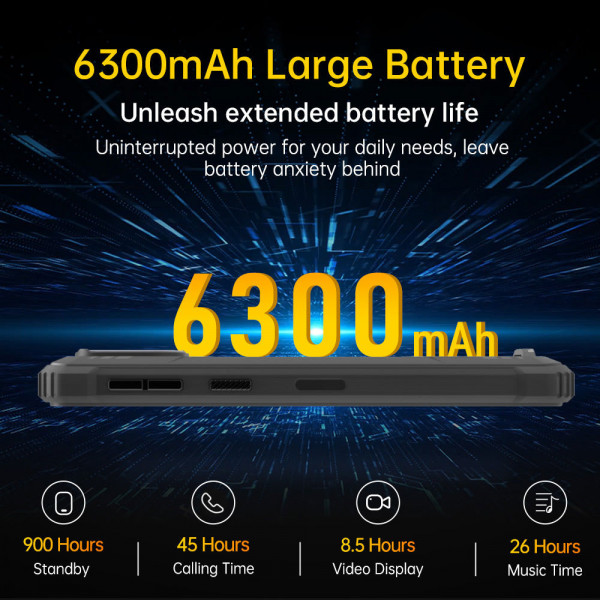 Смартфон Oukitel WP32 5.93" HD+ /4GB/128GB/ T606 / 6300mAh / IP68 / 20+5Мп Orange