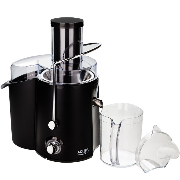 Соковитискач Adler AD 4127 black 1000Вт/ контейнер для соку-1л/ контейнер для м'якот-2л/і чорний