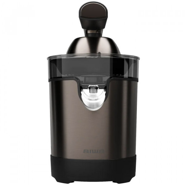 Соковитискач AIWA Koryu 1000 AJC-6000 для цитрусових/ 1000Вт/ 2.5л/ подвійний конус/ коричневий